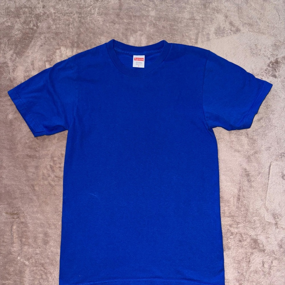 Supreme Vibrant Blue Short Sleeve Tee‎